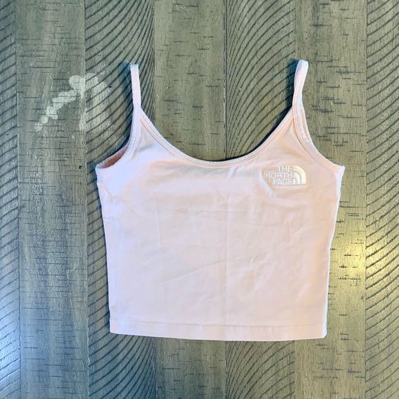 The North Face pink fitted cropped tank size XS - Picture 1 of 7